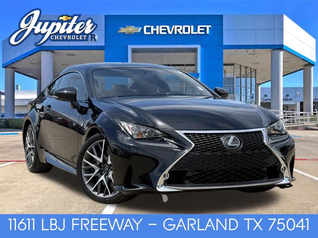 Black (Obsidian) 2016 Lexus RC Coupe Rear-Wheel Drive 8-Speed Automatic