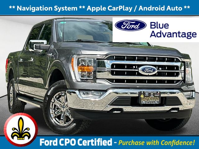 Gray Metallic 2023 Ford F-150 Pickup Truck Four-Wheel Drive Automatic