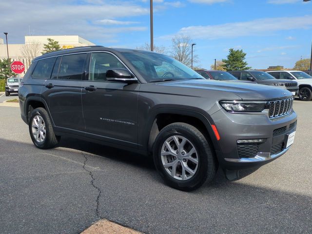 Baltic Gray Metallic Clearcoat 2022 Jeep Grand Cherokee L Limited 4WD SUV / Crossover Four-Wheel Drive 8-Speed Automatic