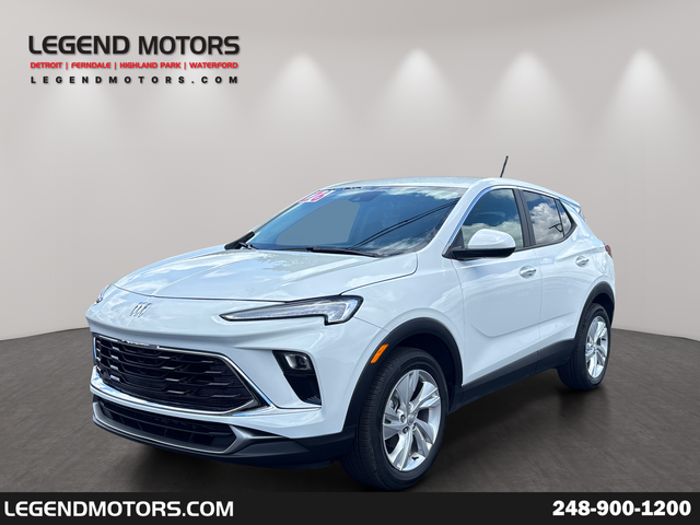 Summit White 2026 Buick Encore GX SUV / Crossover Front-Wheel Drive Continuously Variable Transmission