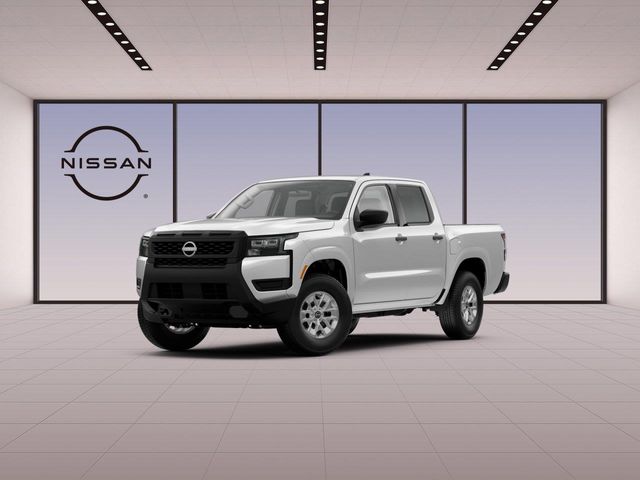Glacier White 2026 Nissan Frontier Pickup Truck Four-Wheel Drive 9-Speed Automatic Overdrive