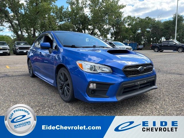 WR Blue Pearl 2020 Subaru WRX Sedan All-Wheel Drive 6-Speed Manual