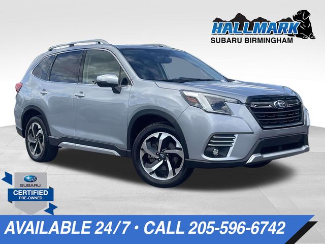 Ice Silver Metallic 2024 Subaru Forester Touring Crossover AWD SUV / Crossover All-Wheel Drive Continuously Variable Transmission