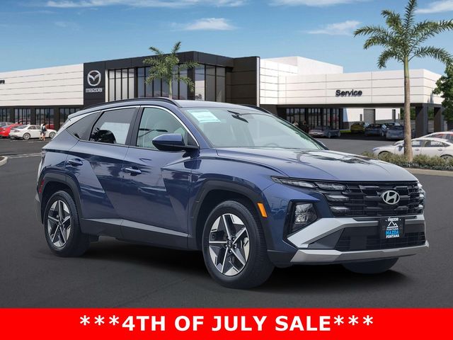 Blue 2025 Hyundai Tucson SUV / Crossover Front-Wheel Drive 8-Speed Automatic