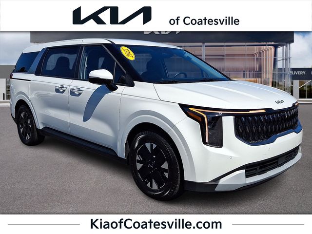 Snow White Pearl 2026 Kia Carnival Hybrid Minivan Front-Wheel Drive 6-Speed Automatic