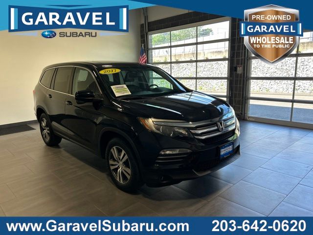Crystal Black Pearl 2017 Honda Pilot SUV / Crossover All-Wheel Drive 6-Speed Automatic