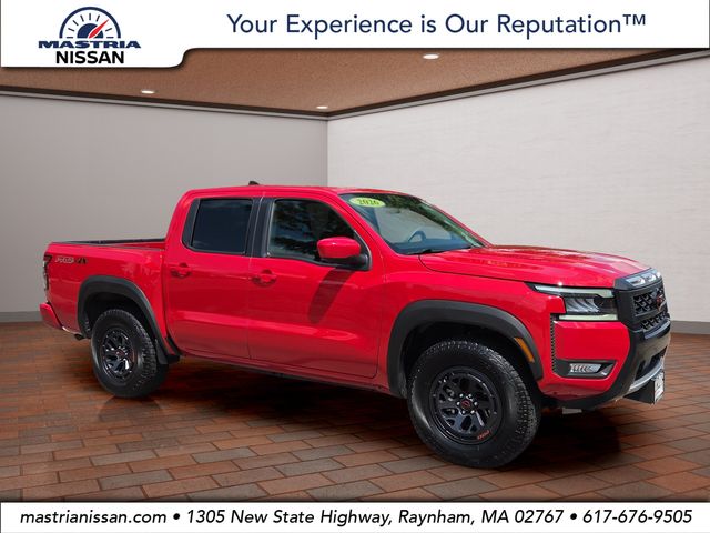 Red Alert 2026 Nissan Frontier Pickup Truck Four-Wheel Drive 9-Speed Automatic Overdrive