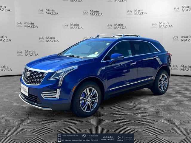 Opulent Blue Metallic 2023 Cadillac XT5 Premium Luxury FWD SUV / Crossover Front-Wheel Drive 9-Speed Automatic