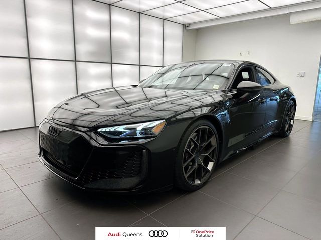 Black Metallic 2025 Audi RS e-tron GT Sedan All-Wheel Drive 1-Speed Automatic