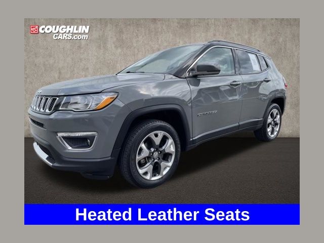 Sting-Gray Clearcoat 2020 Jeep Compass Limited 4WD SUV / Crossover Four-Wheel Drive 9-Speed Automatic