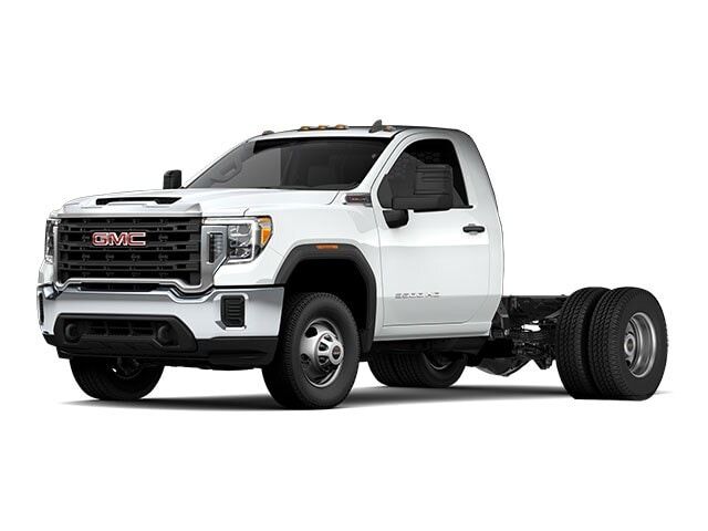 Summit White 2023 GMC Sierra 3500HD Pickup Truck 4X2 6-Speed Automatic