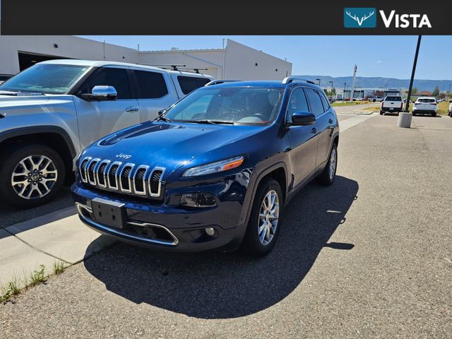 Patriot Blue Pearlcoat 2018 Jeep Cherokee SUV / Crossover Four-Wheel Drive 9-Speed Automatic