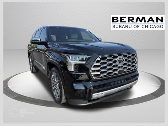 Midnight Black Metallic 2025 Toyota Sequoia SUV / Crossover Four-Wheel Drive Automatic