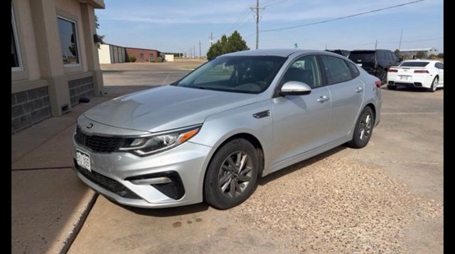 Sparkling Silver 2020 Kia Optima Sedan Front-Wheel Drive 6-Speed Automatic
