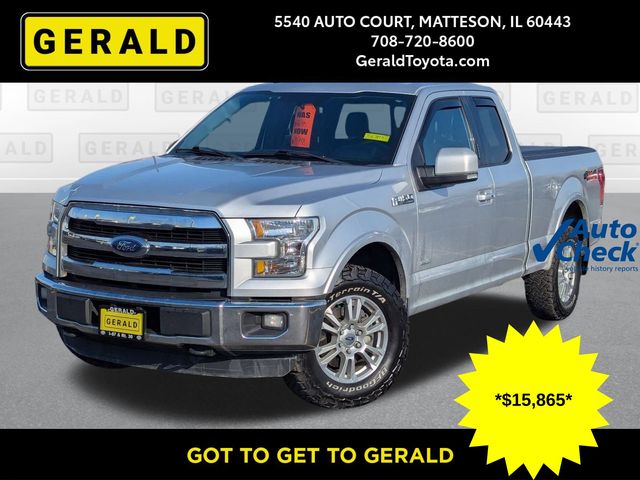 2016 Ford F-150 Lariat SuperCab 4WD