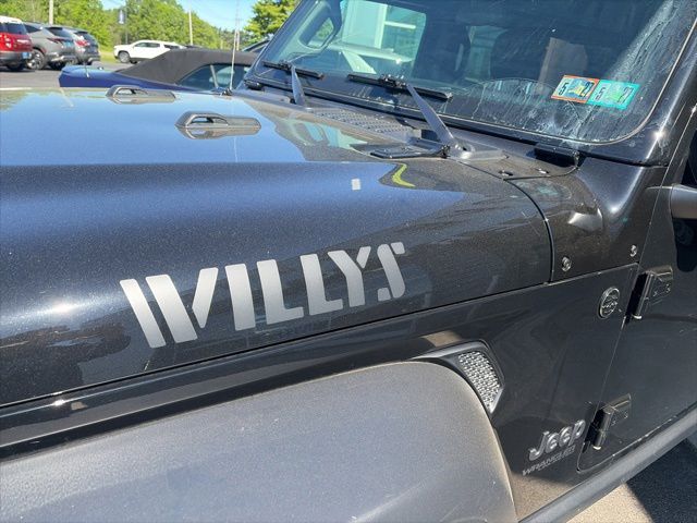 2020 Jeep Wrangler Unlimited Willys Black at South Hills CDJR