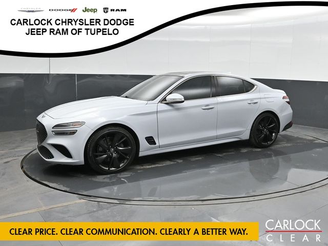 Siberian Ice 2023 Genesis G70 Sedan Rear-Wheel Drive 8-Speed Automatic