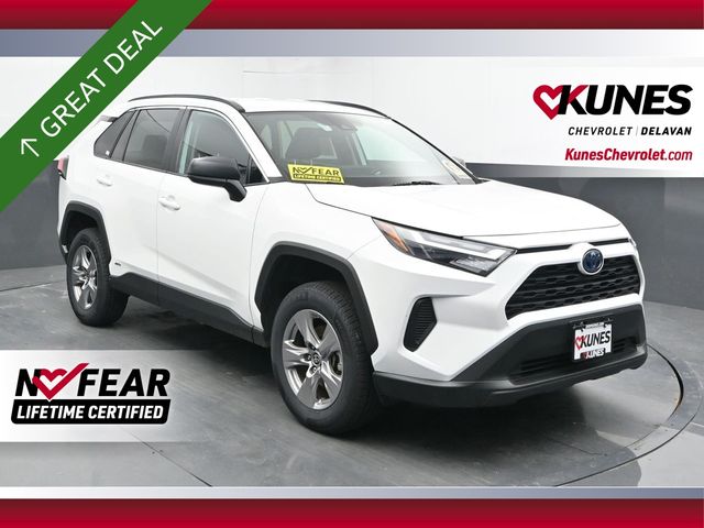 Ice 2024 Toyota RAV4 Hybrid LE AWD SUV / Crossover All-Wheel Drive Continuously Variable Transmission