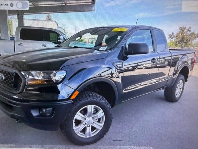 Shadow Black 2020 Ford Ranger XL SuperCab 4WD Pickup Truck Four-Wheel Drive Automatic