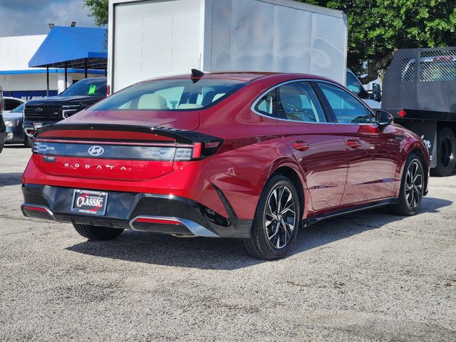 2025 Hyundai Sonata SEL Red at Wharton Chevrolet GMC