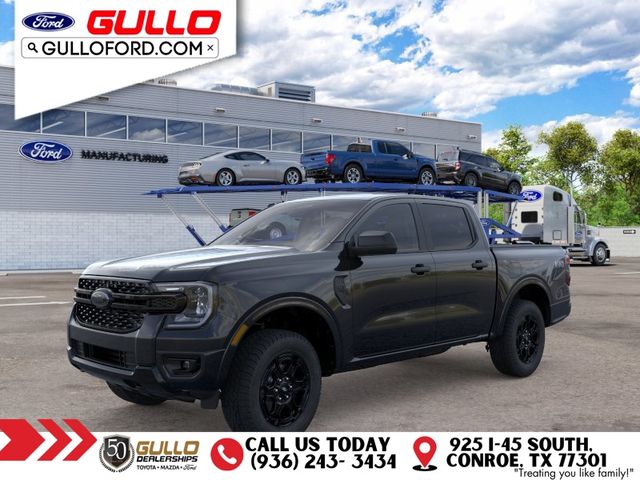 Shadow Black 2026 Ford Ranger Pickup Truck Four-Wheel Drive Automatic