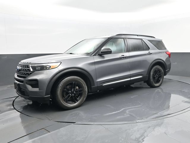 Gray Metallic 2021 Ford Explorer SUV / Crossover All-Wheel Drive Automatic