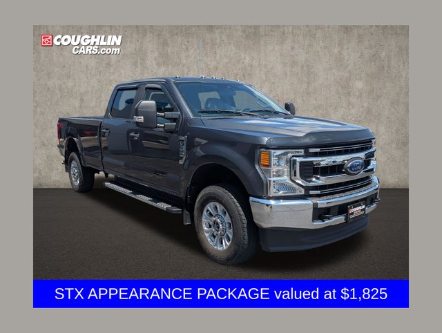 Gray (Magnetic Metallic) 2020 Ford F-350 Super Duty Pickup Truck Four-Wheel Drive Automatic