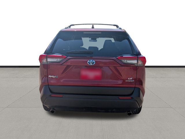 2021 Toyota RAV4 Hybrid LE Red at North Houston Mitsubishi