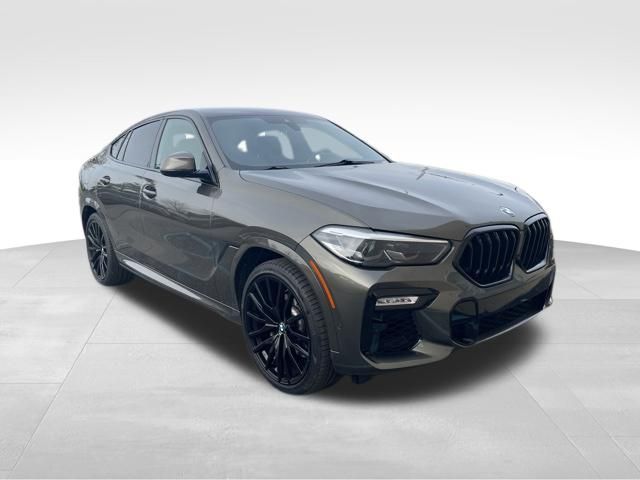 Green Metallic 2021 BMW X6 xDrive40i AWD SUV / Crossover All-Wheel Drive 8-Speed Automatic