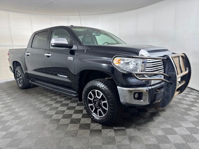 Attitude Black Metallic 2014 Toyota Tundra Pickup Truck Four-Wheel Drive 6-Speed Automatic Overdrive