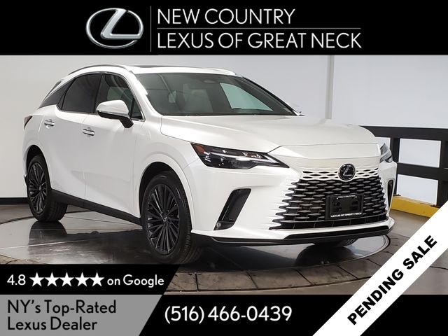 Eminent White Pearl 2025 Lexus RX Hybrid 350h Premium AWD SUV / Crossover All-Wheel Drive Continuously Variable Transmission