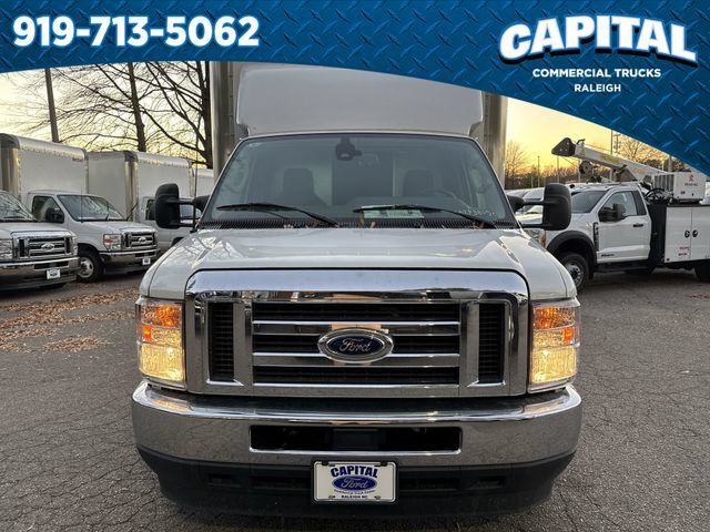 New 2025 White Ford 14FT BOX/SIDE DOOR image 3