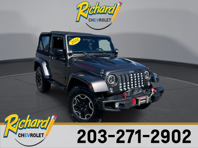 Gray (Granite Crystal Metallic Clearcoat) 2014 Jeep Wrangler SUV / Crossover Four-Wheel Drive 6-Speed Manual