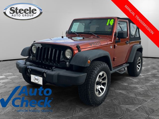 Copperhead Pearlcoat 2014 Jeep Wrangler SUV / Crossover Four-Wheel Drive 6-Speed Manual