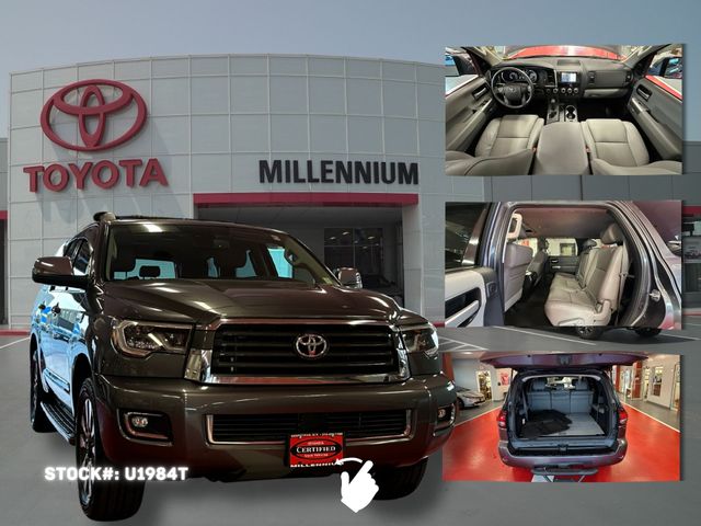 Magnetic Gray Metallic 2021 Toyota Sequoia Limited 4WD SUV / Crossover Four-Wheel Drive 6-Speed Automatic