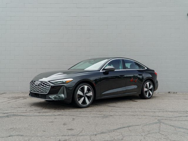 Mythos Black Metallic 2025 Audi A5 quattro Premium Sedan Sedan All-Wheel Drive 7-Speed Automatic