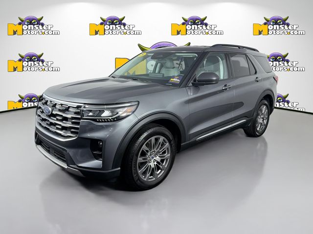 Gray 2025 Ford Explorer Active AWD SUV / Crossover All-Wheel Drive Automatic
