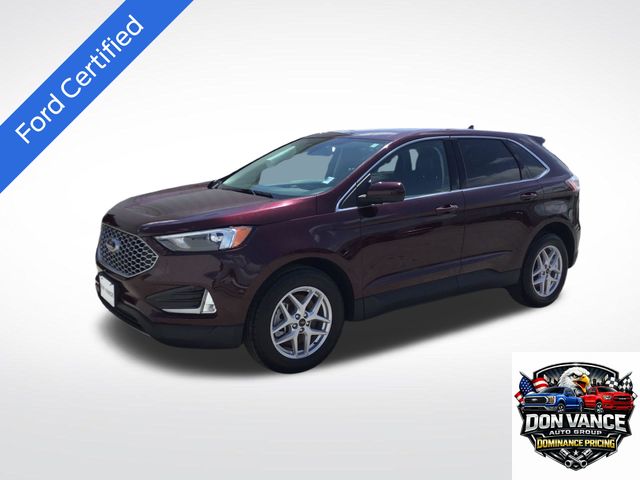 Red (Burgundy) 2023 Ford Edge SUV / Crossover All-Wheel Drive 8-Speed Automatic
