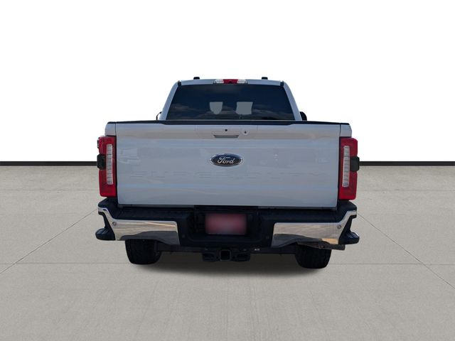 2025 Ford F-250SD Lariat White at Texan Dodge Chrysler Jeep Ram