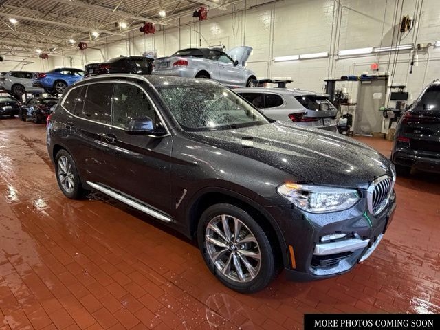 Gray (Dark Graphite Metallic) 2019 BMW X3 SUV / Crossover All-Wheel Drive 8-Speed Automatic