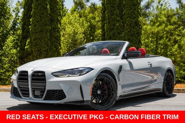 Brooklyn Gray Metallic 2023 BMW M4 Competition xDrive Convertible AWD Convertible All-Wheel Drive 8-Speed Automatic