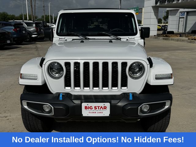 2023 Jeep Wrangler Sahara 4xe White at Gullo Toyota
