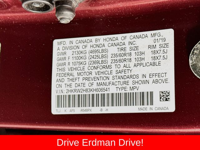 Used 2019 Honda CR-V SUV