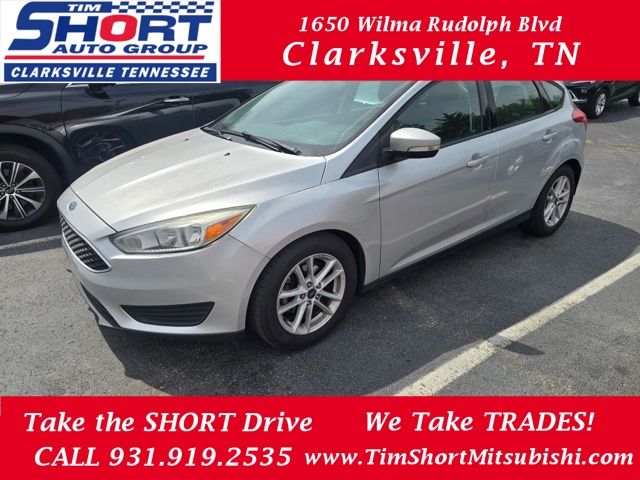 Ingot Silver 2017 Ford Focus SE Hatchback Hatchback Front-Wheel Drive 6-Speed Automatic