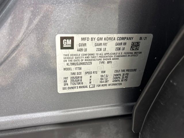 Used 2022 Chevrolet TrailBlazer SUV