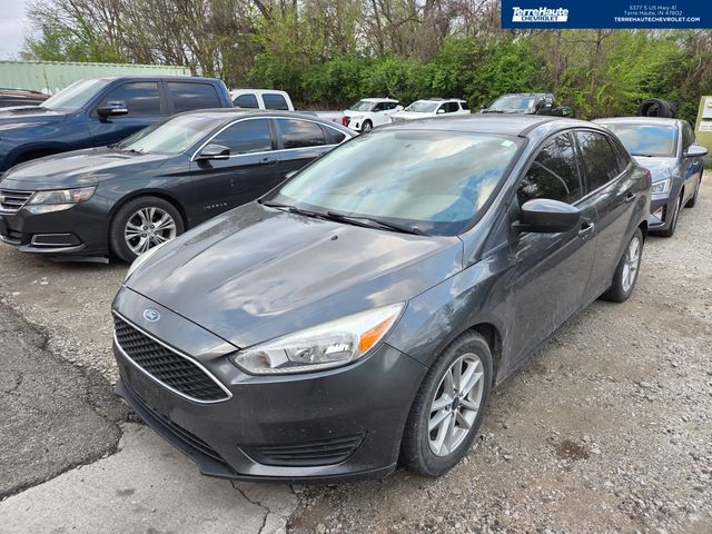 Gray (Magnetic) 2018 Ford Focus SE Sedan Front-Wheel Drive 6-Speed Automatic