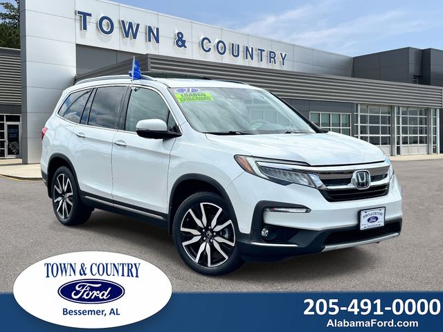 Platinum White Pearl 2021 Honda Pilot SUV / Crossover All-Wheel Drive 9-Speed Automatic