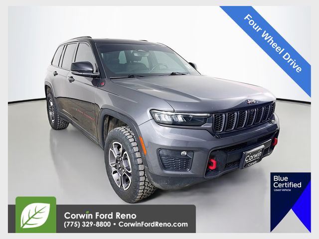 Baltic Gray Metallic Clearcoat 2022 Jeep Grand Cherokee Trailhawk 4WD SUV / Crossover Four-Wheel Drive 8-Speed Automatic