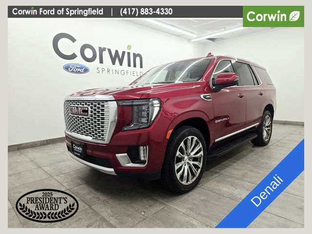 Cayenne Red Tintcoat 2021 GMC Yukon Denali 4WD SUV / Crossover Four-Wheel Drive