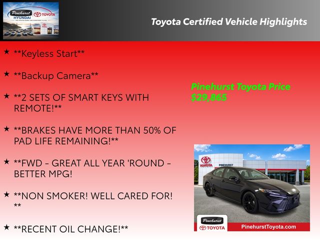 Used 2025 Toyota Camry Sedan